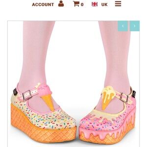 Ice Cream Cone Sprinkle Platforms